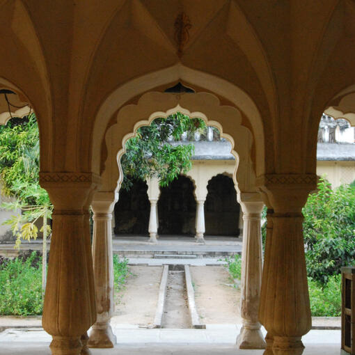 The tomb of Mah Laqa Bai &#39;Chanda,&#39; Hyderabad